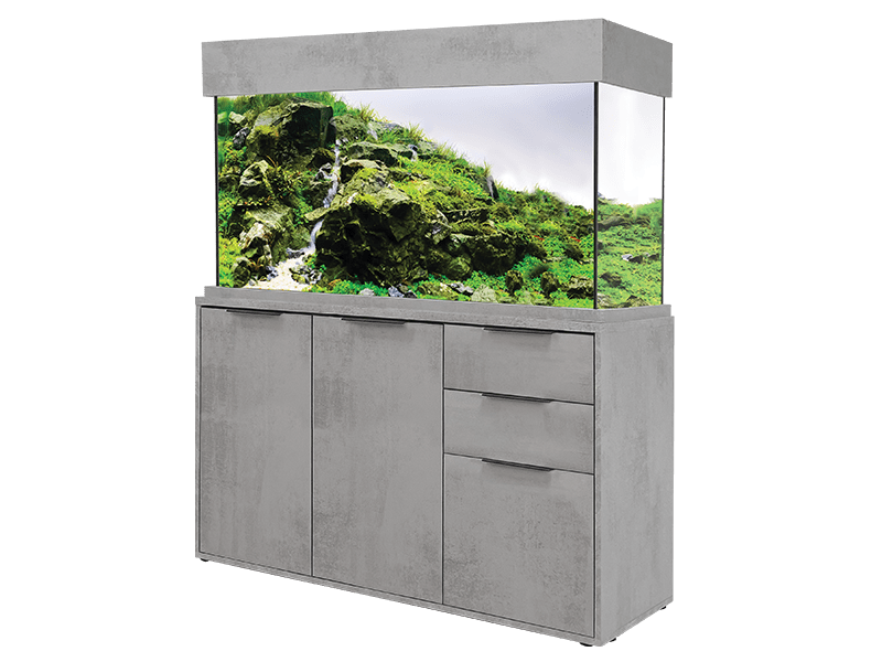 Aqua One OakStyle Industrial Concrete